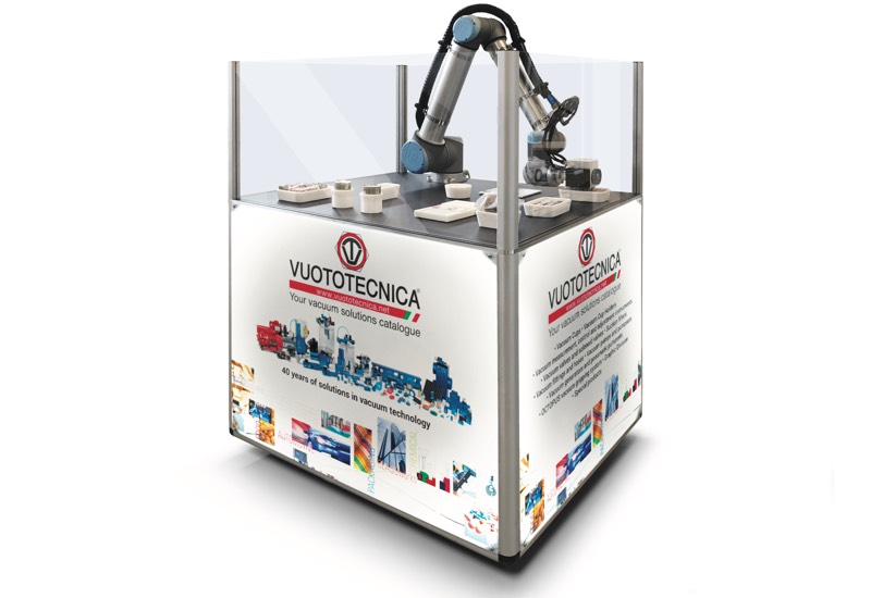 Muster und ausrüstungen für demonstrationszwecke - Roboter ausgestattet zum greifen und handhaben von objekten mit speziellen vakuumsaugern und -greifern - VACBOT